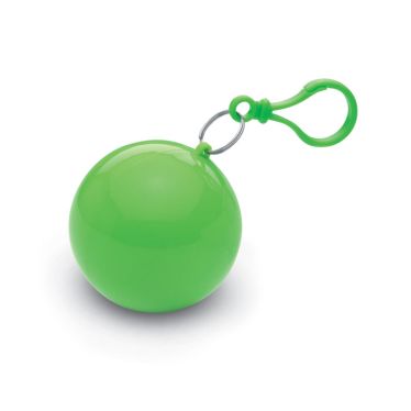 NIMBUS Poncho In Ball Shaped Container With Carabiner Clip