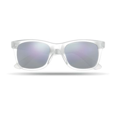 AMERICA TOUCH Classic Sunglasses With Coloured Mirrored Lenses