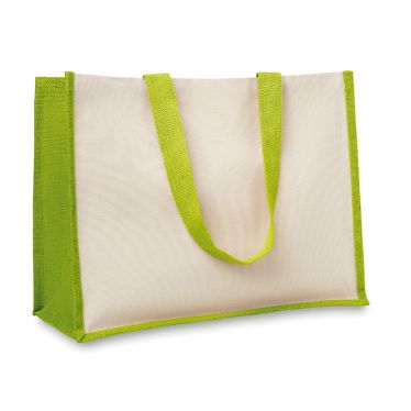 CAMPO DE FIORI Eco Shopping Bag Made From Jute And Canvas