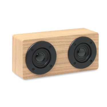 SONICTWO Wooden Look Wireless Speaker