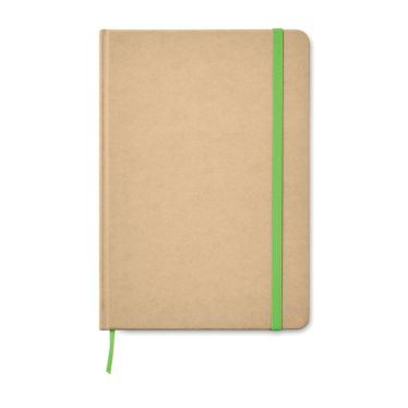 EVERWRITE Recycled A5 Notebook Hard Cover Ribbon And Elastic Closure