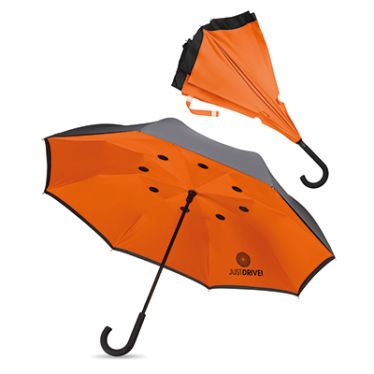 Bespoke Umbrella 23" reversible, windproof umbrella