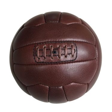 Vintage Football Real Leather Printed Retro Footballs